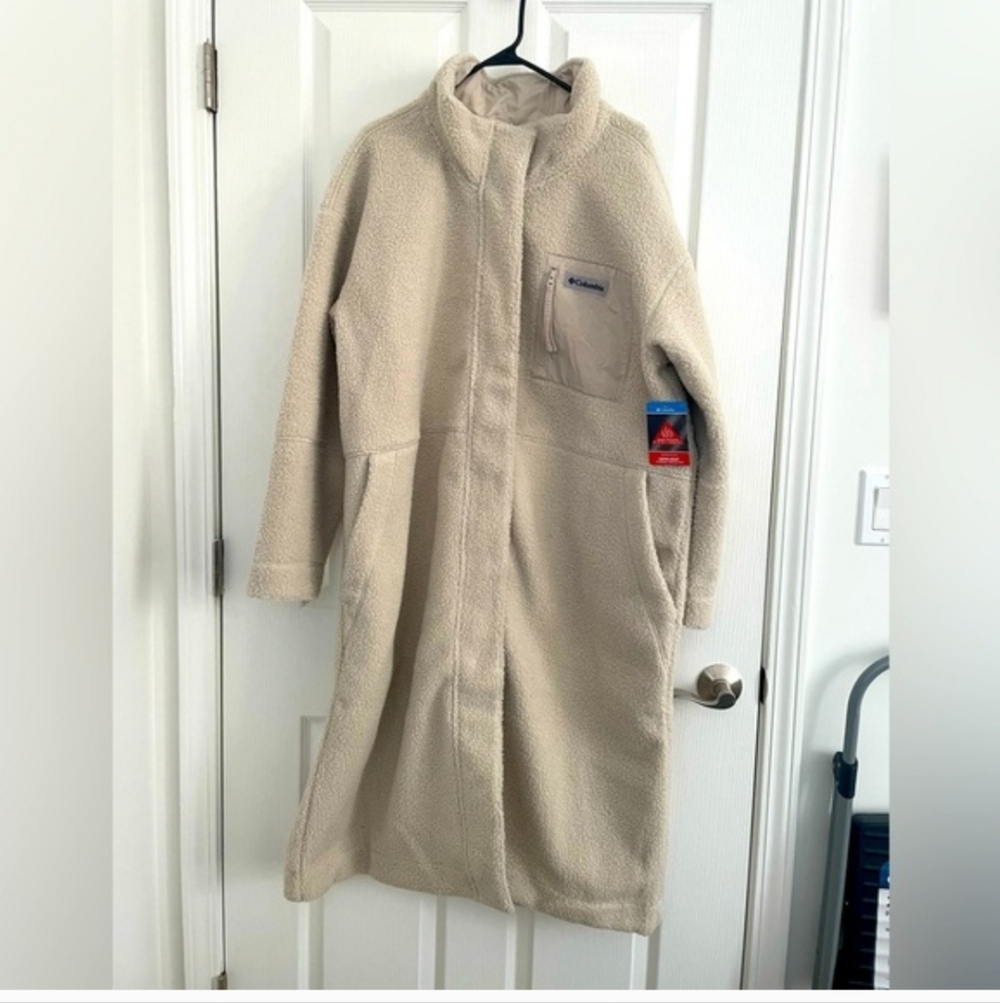 ISO Women's Columbia FULL LENGTH Panorama Jacket With Omni-heat Technology - Picture 7 of 8